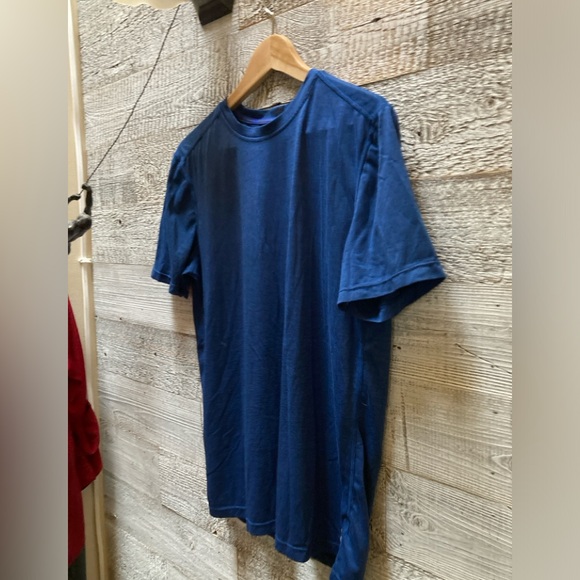 3/$30 | RBX | X-Train Athletic Tee - M, Heathered Blue - Picture 2 of 7